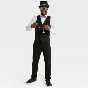 NWT Hyde and Eek Hypnotist Hat Glasses Bow Tie Pocket Watch Halloween Costume